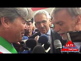 Protesta trasporti, il faccia a faccia sui binari tra il Sindaco di Foggia Landella e il Ministro Delrio 
