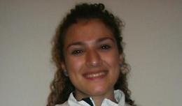 Miriam Capocasale all'esordio in Nazionale