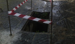 In questa città si fregano pure i tombini