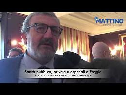 Sanità pubblica, privata e ospedali: ecco cosa vuole farne Emiliano