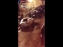San Marco in Lamis: l'occhio elettronico immortala il "bombarolo" in azione