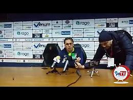 Potenza, Ragno: «Siamo primi ma non ci basta per la promozione a pieni voti»