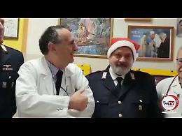 Blitz della Polizia Stradale a Casa Sollievo di San Giovanni Rotondo per l' "operazione Babbo Natale"