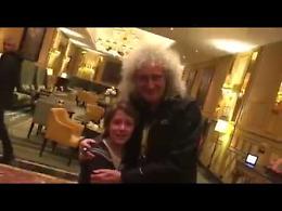 LeoRock e la grande emozione di incontrare il chitarrista dei Queen 