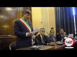 L'omaggio del Sindaco di Foggia al Questore Silvis 