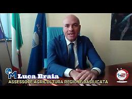 I nostri fruttuosi auguri dall'assessore regionale lucano all'agricoltura Luca Braia