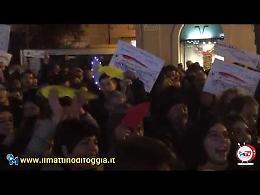 A Foggia in piazza 300 Sardine contro Salvini