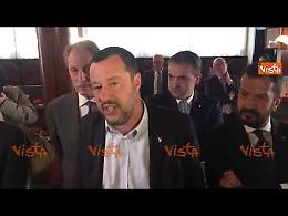 Salvini a Potenza per sostenere Bardi: «Diritti dei migranti? Io sono qui per offrire più diritti agli italiani»