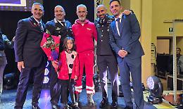 Il "Virgo Fidelis" al Maggiore Antonio Trocino, comandante dei "Cacciatori di Puglia"