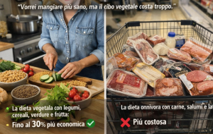 Mangiare sano costa meno e aiuta a stare meglio