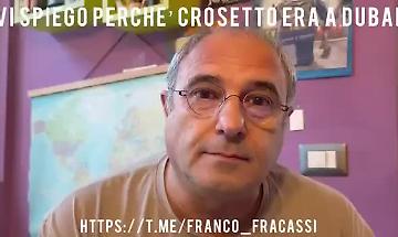 La storia di Crosetto a Dubai raccontata da Franco Fracassi