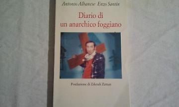 La copertina del libro diario di un anarchico foggiano