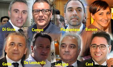 Sarà questa, molto probabilmente, la squadra dei consiglieri regionali che ci rappresenterà a Bari