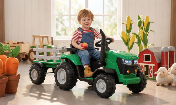 Trattori elettrici per bambini: il gioco perfetto per chi ama l&rsquo;outdoor