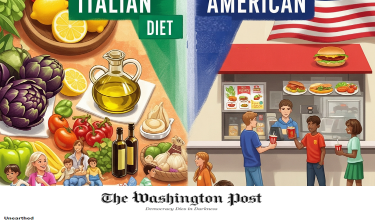 Italiani meno grassi degli americani grazie allo stile di vita, la dieta mediterranea e la sanità pubblica