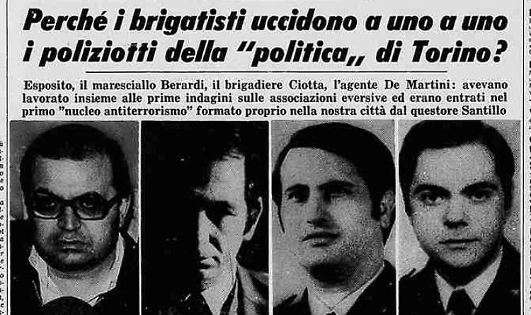 Giuseppe Ciotta, prima vittima del terrorismo in Piemonte e la strage diffusa dell&rsquo;Ufficio Politico: 49 anni dopo, i danni infiniti e l'assenza di verit&agrave;