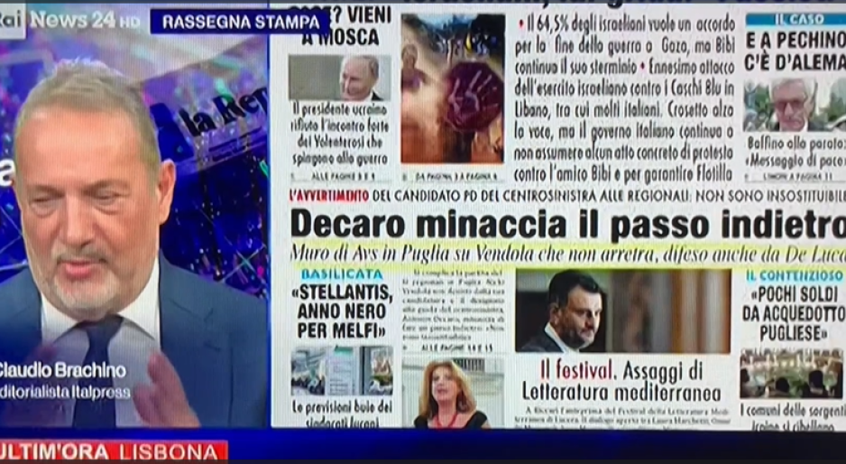 Elezioni regionali in Puglia, Decaro minaccia di ritirarsi dalla corsa 