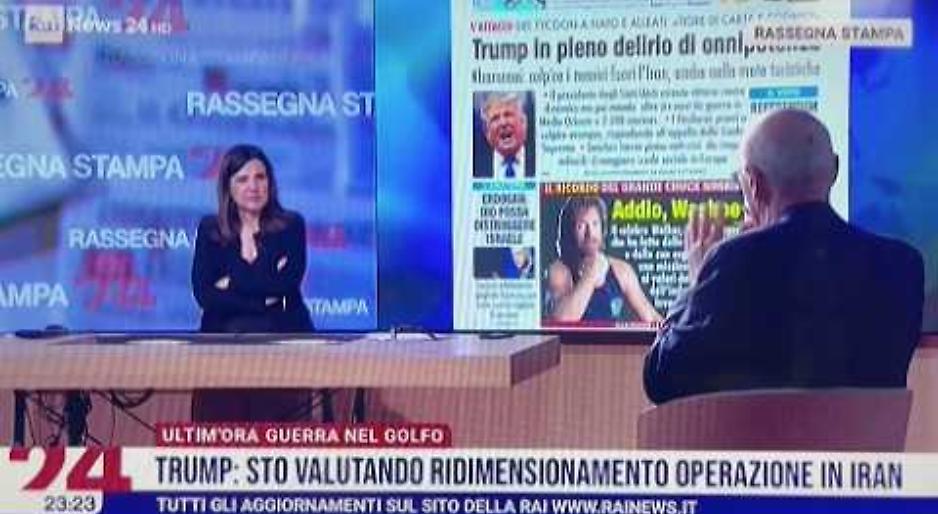  Trump in pieno delirio di onnipotenza